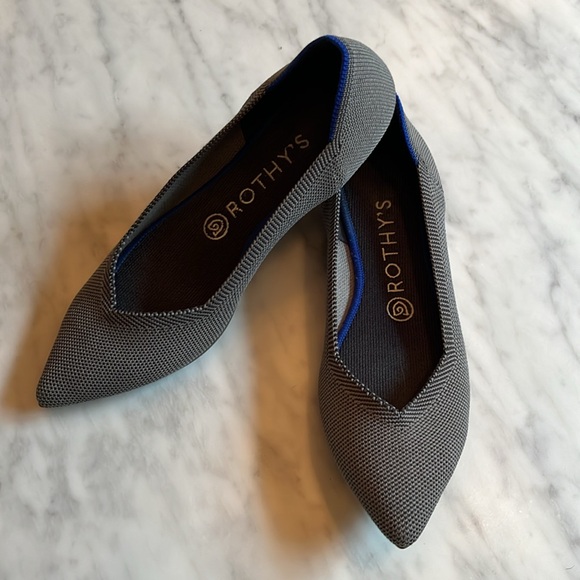 Rothy’s gray flats- Size 8 - Picture 2 of 5
